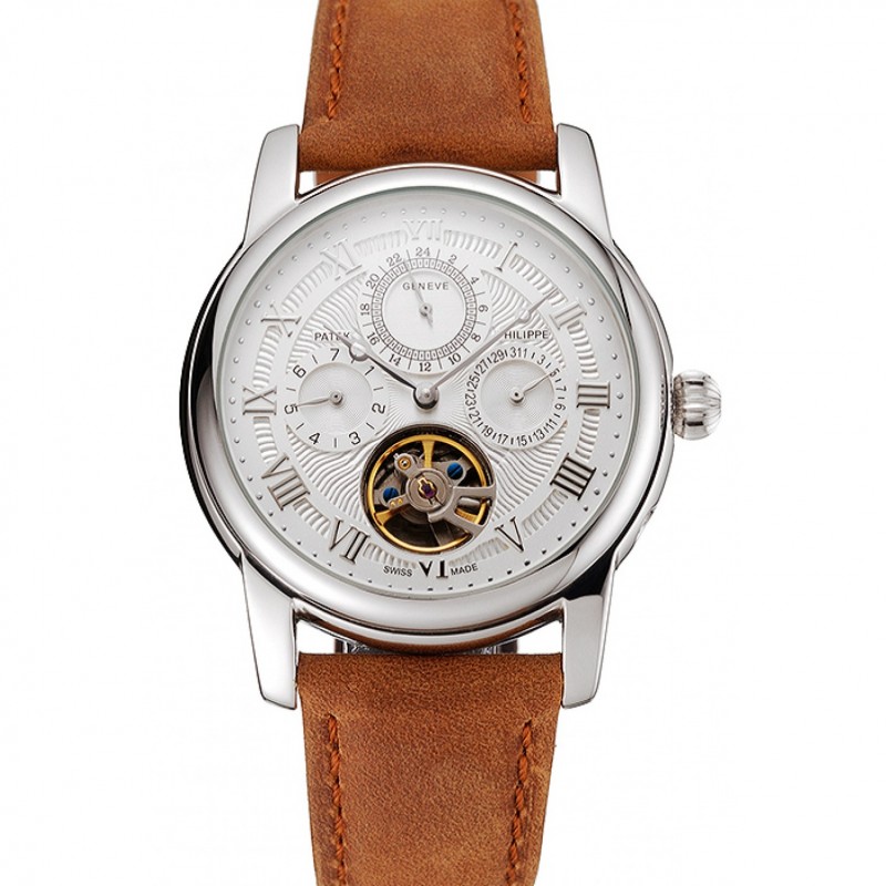 Patek Philippe Grand Complications 1453817 Automatic Silver Dial Men's Replica Watch