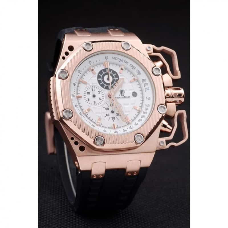 Audemars Piguet RO Offshore 3281 | Rose-gold Plated | Chronograph | Sapphire Crystal | Men's