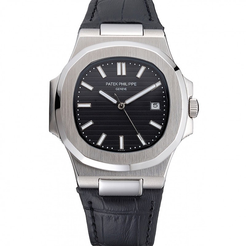 Bvlgari Nautilus Replica Watch, Kinetic Automatic, Black Dial, SS Case, Model No