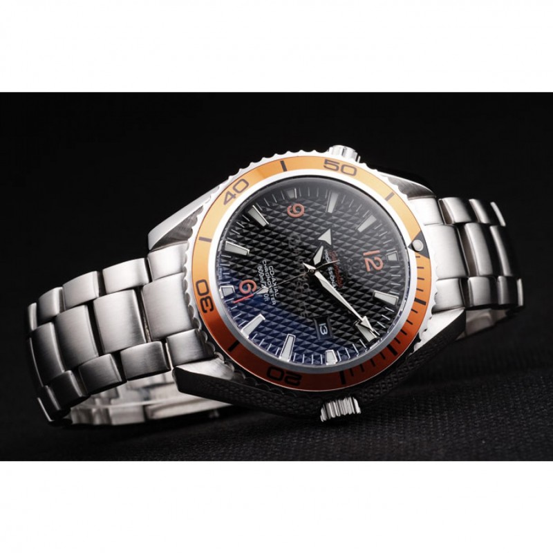 Omega Seamaster 98102 - Automatic - Black Dial - Men's Replica Watch