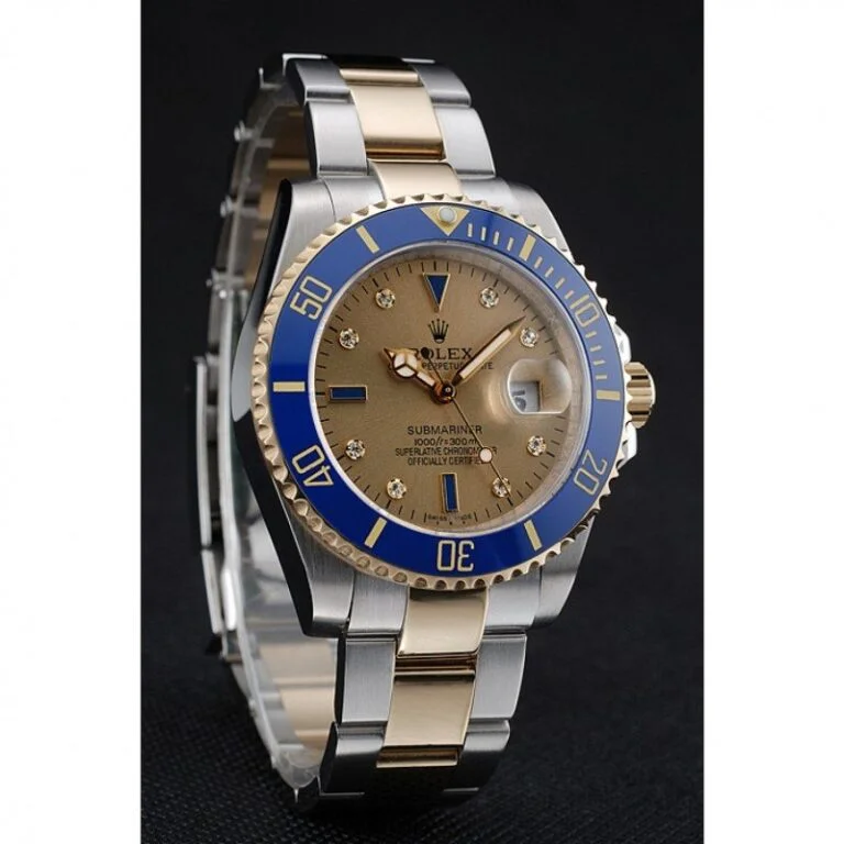 Rolex Submariner 42mm Gold Dial rl55 Super Clone