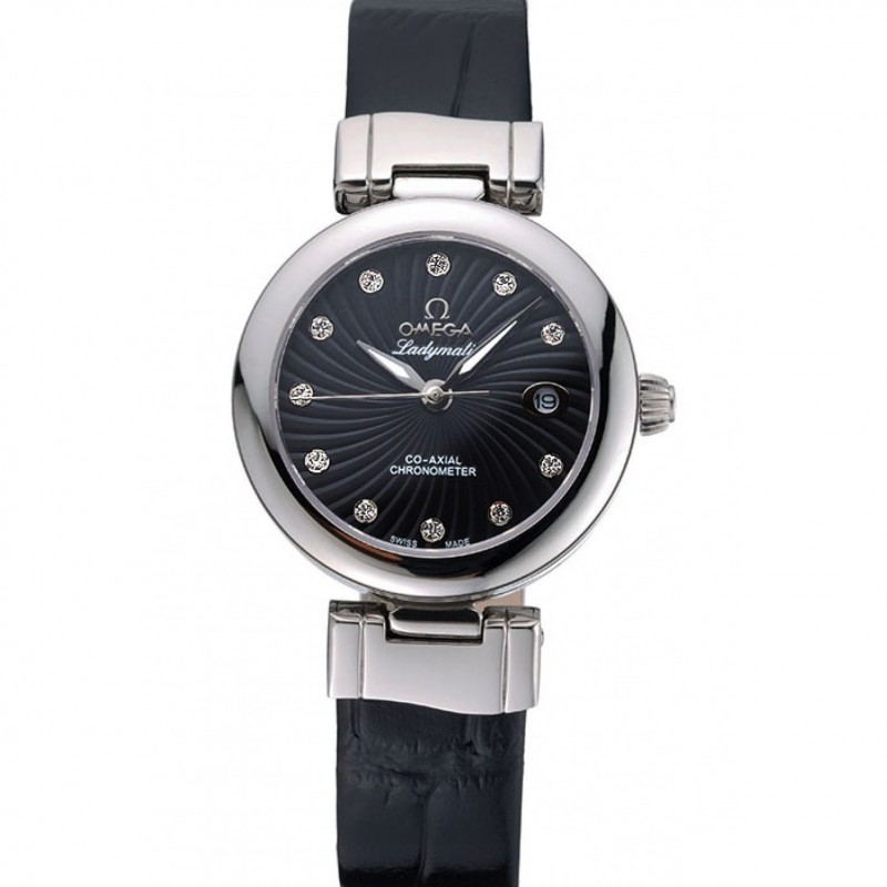 622458 - Omega Ladymatic Deville Replica Watch - Automatic - Black Dial