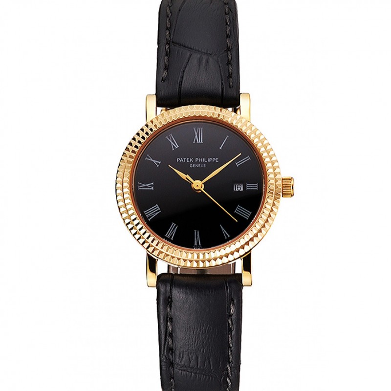Patek Philippe Calatrava - Quartz Replica Watch - 15202ST.OO.1240ST.01 - Automatic - 18k Yellow