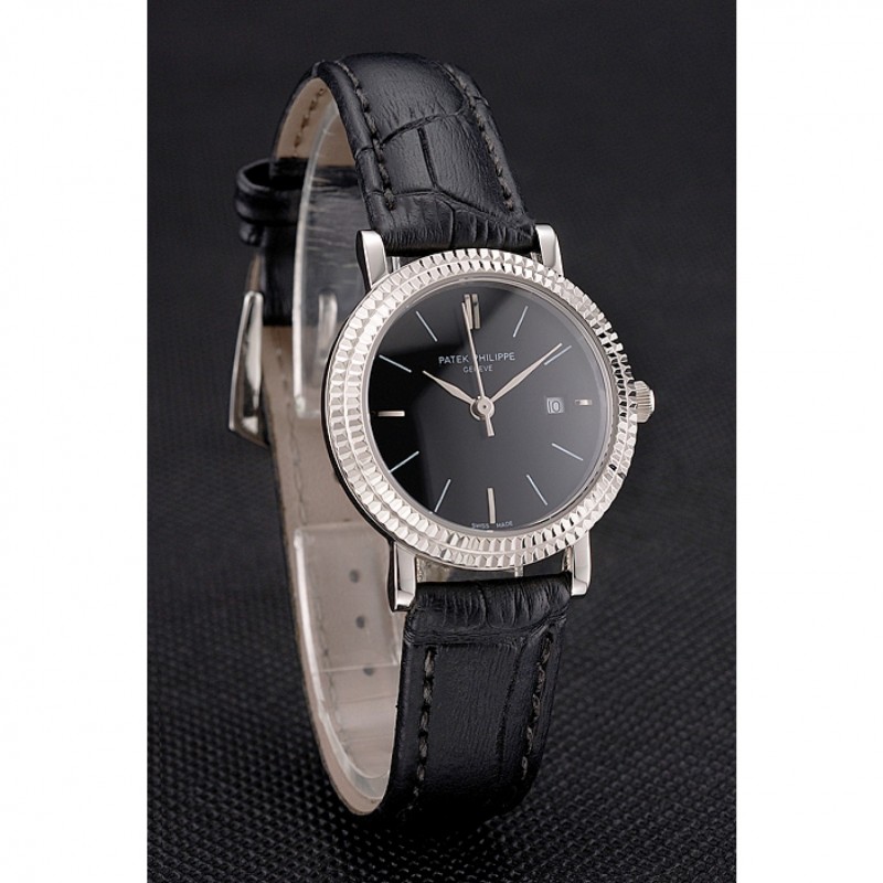 -15202ST.OO.1240ST.01 - Patek Philippe Calatrava Replica Watch - Automatic - Black Dial
