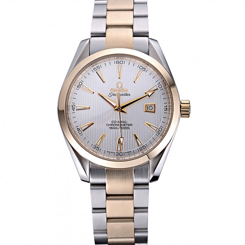 Omega Seamaster 622167 Automatic Silver Dial Watch, Omega Logo, Japanese Quality, Replica Watch
