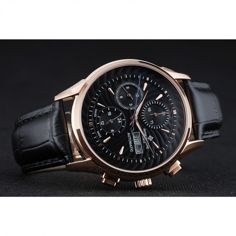 Patek Philippe Grand Complications 1454238 Replica Watch, Automatic, 18k Rose-Gold Plated, Sapphire