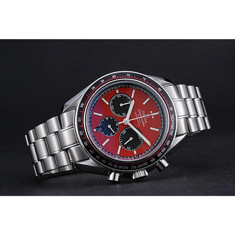 Omega Speedmaster 622054 Quartz Replica Watch, Silver Dial, Brushed Steel Case & Bracelet