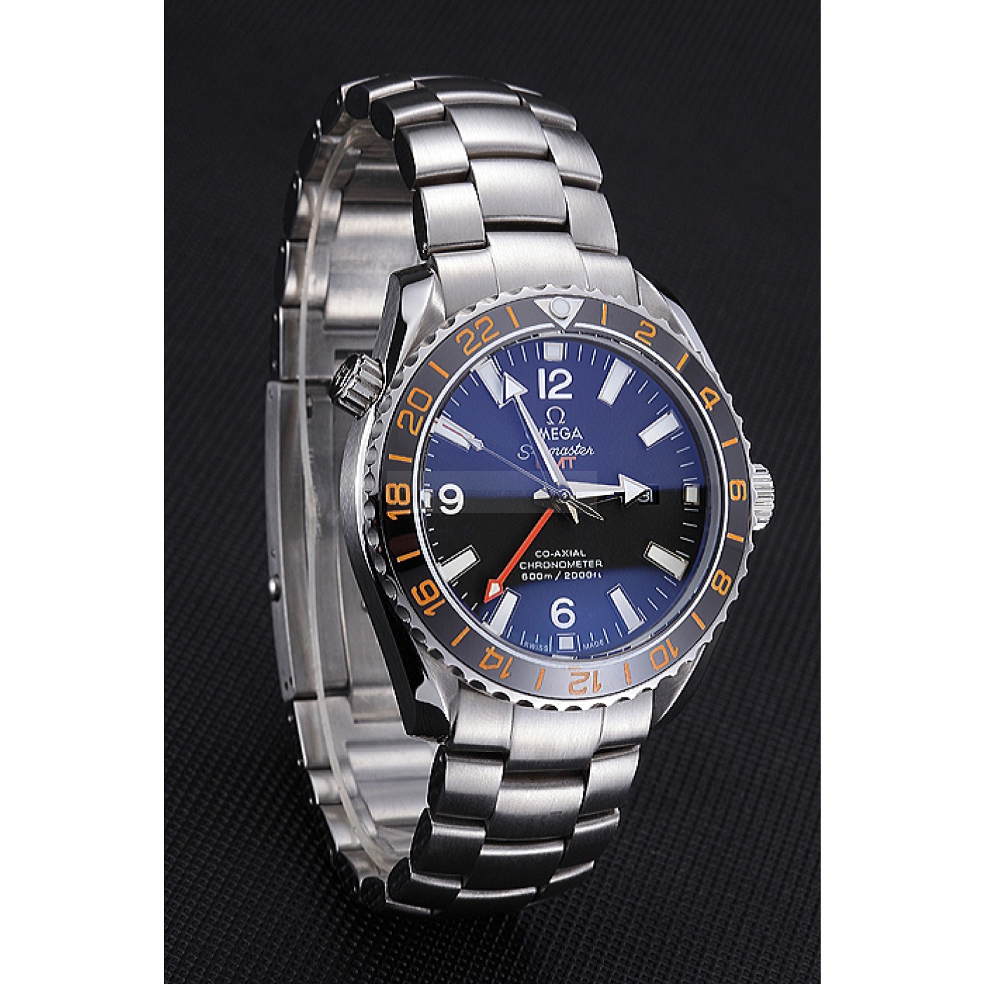 Omega Seamaster 622037 - Automatic - Black Dial - Stainless Steel - Replica Watch