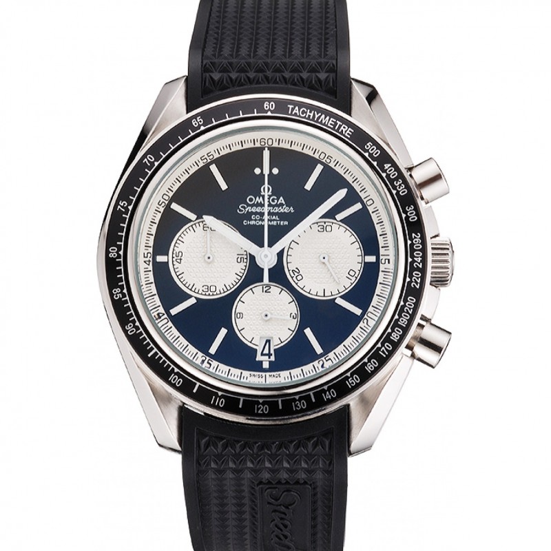 Omega Speedmaster 622041 Quartz Watch - Omega Logo Crown - Black Ceramic Tachymeter Bezel