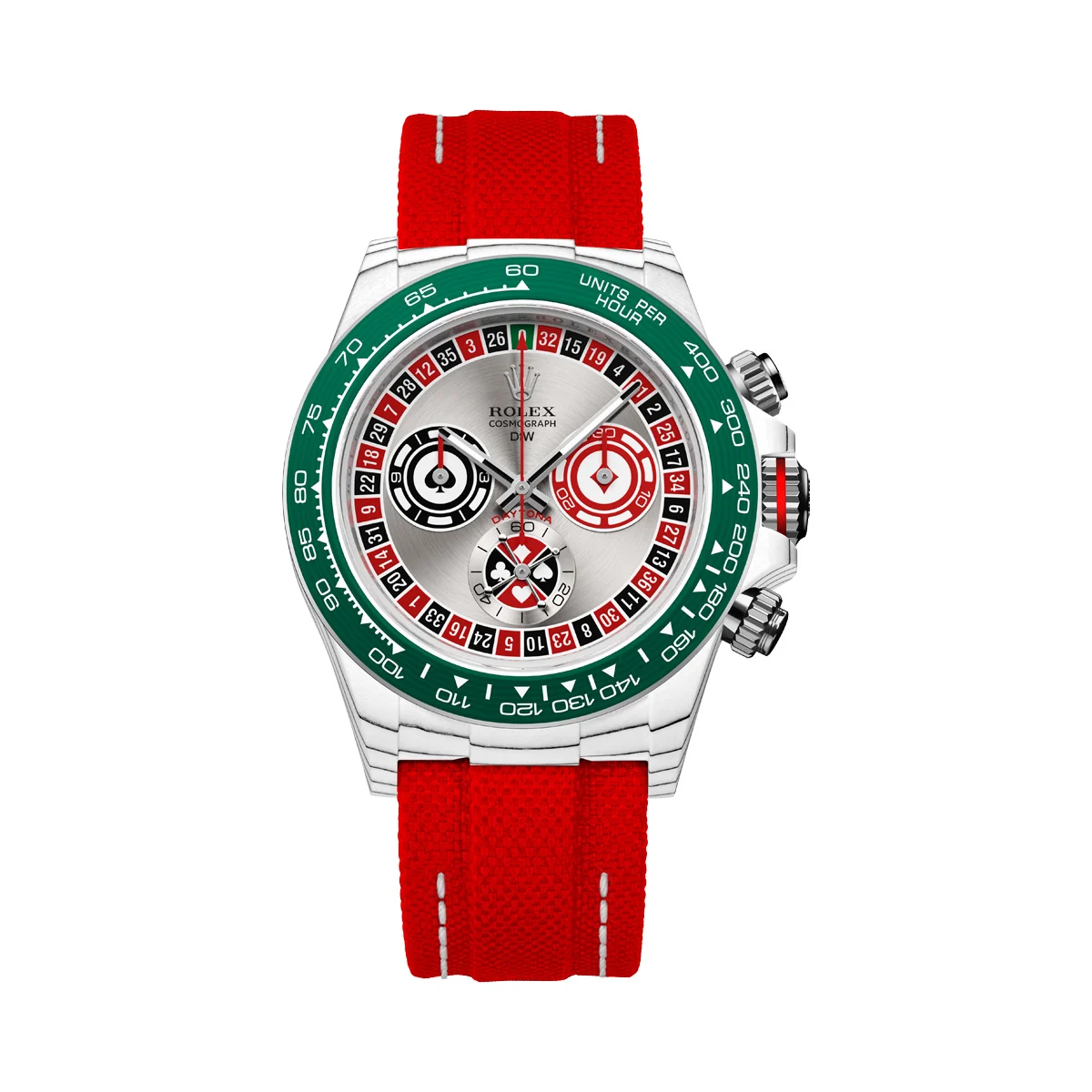 Daytona DIW White Carbon ??LUCKY PLAYER QF?? DIWF Best Edition