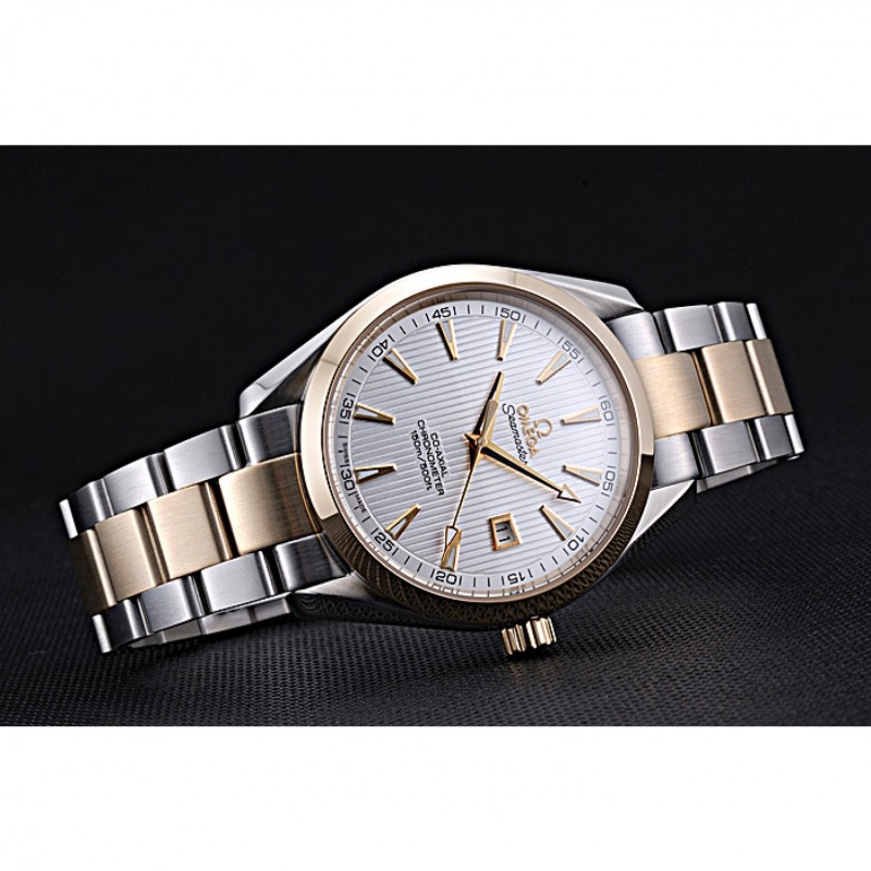 Omega Seamaster 622167 Automatic Silver Dial Watch, Omega Logo, Japanese Quality, Replica Watch