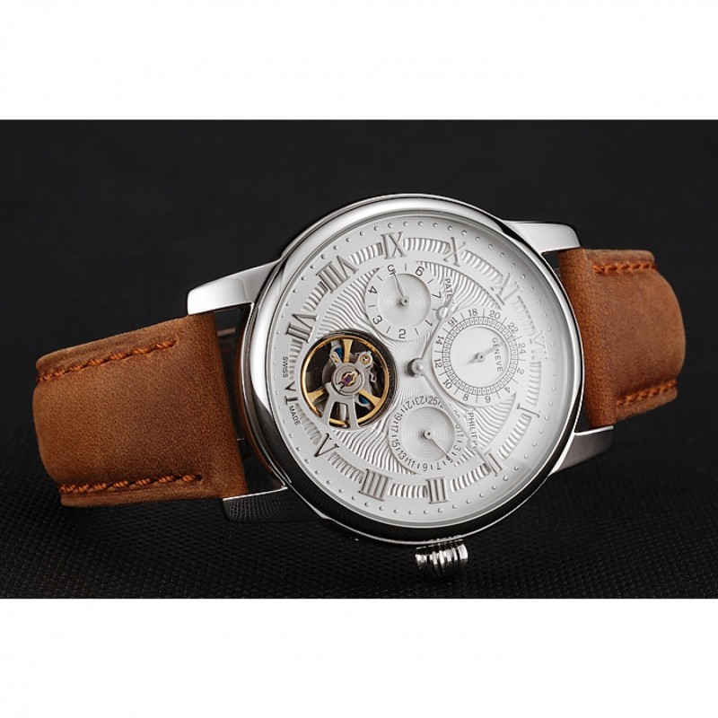 Patek Philippe Grand Complications 1453817 Automatic Silver Dial Men's Replica Watch