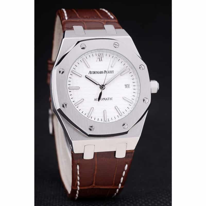 Audemars Piguet Royal Oak 3371 Automatic - White Dial - Brushed Stainless Steel - Men's Replica