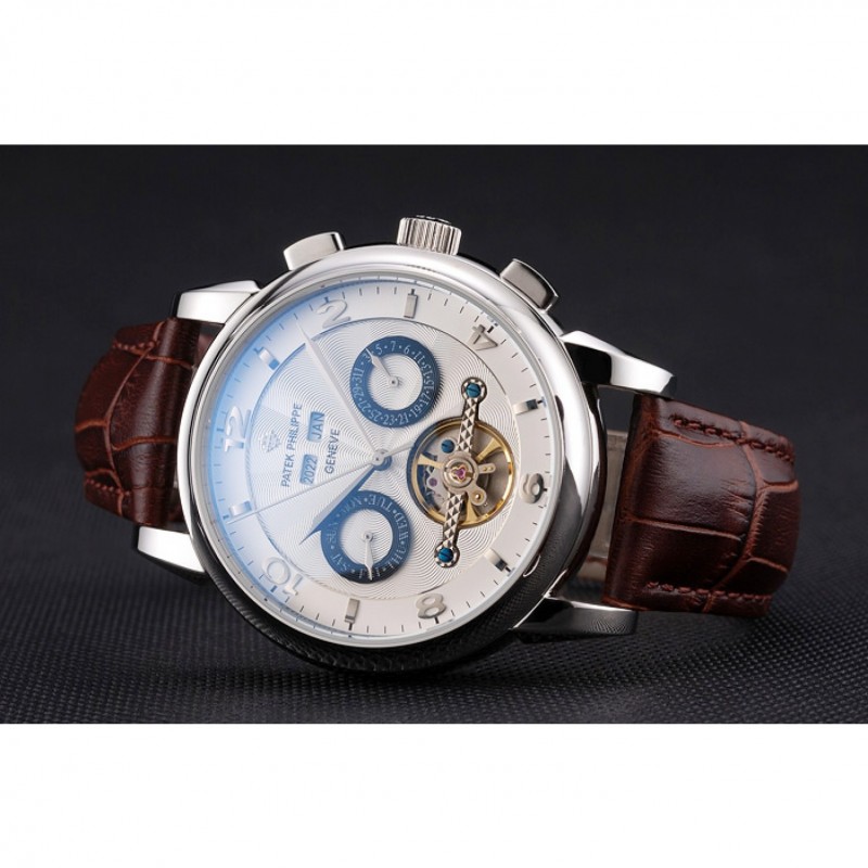 15202ST.OO.1240ST.01 - Patek Philippe Perpetual Complications Automatic Men's Watch - White Dial