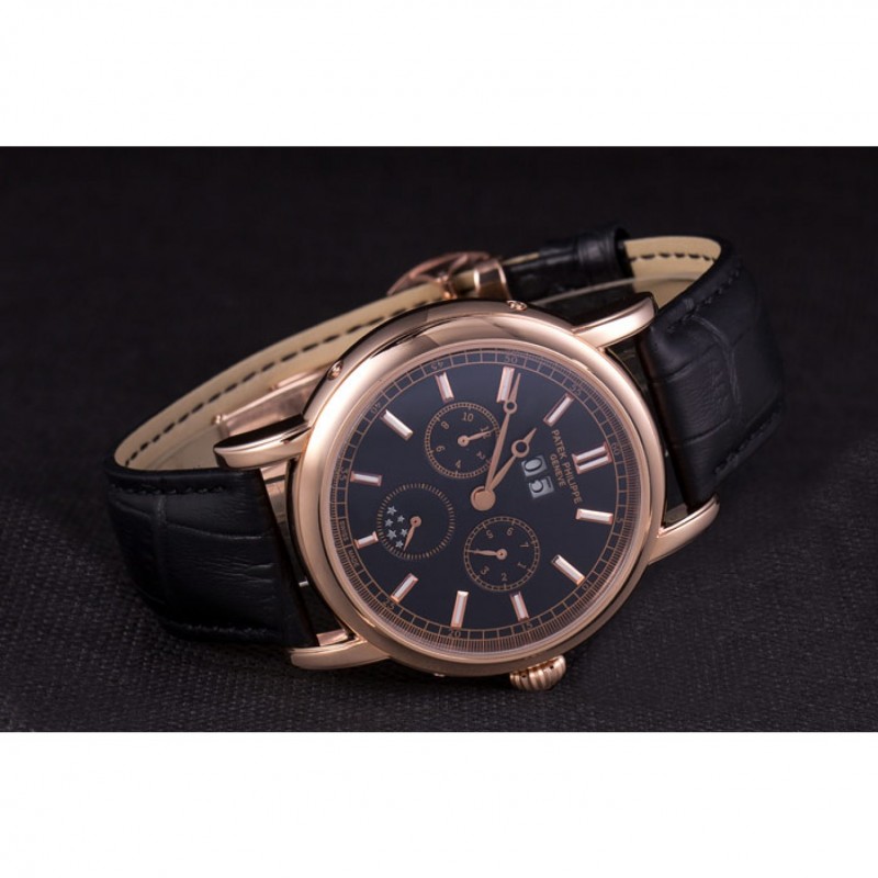 Patek Philippe Grand Complications 80292 Replica Watch, Automatic Movement, 18k Rose-Gold Plated