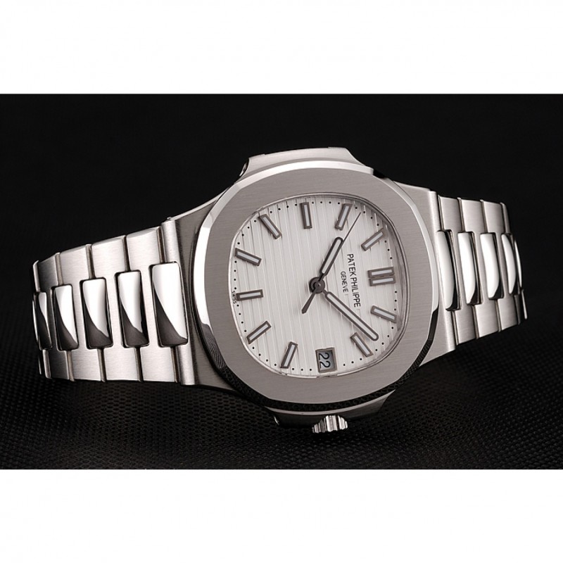 Patek Philippe Nautilus 1453946 Replica Watch Automatic Movement Silver Dial Polished Steel Case
