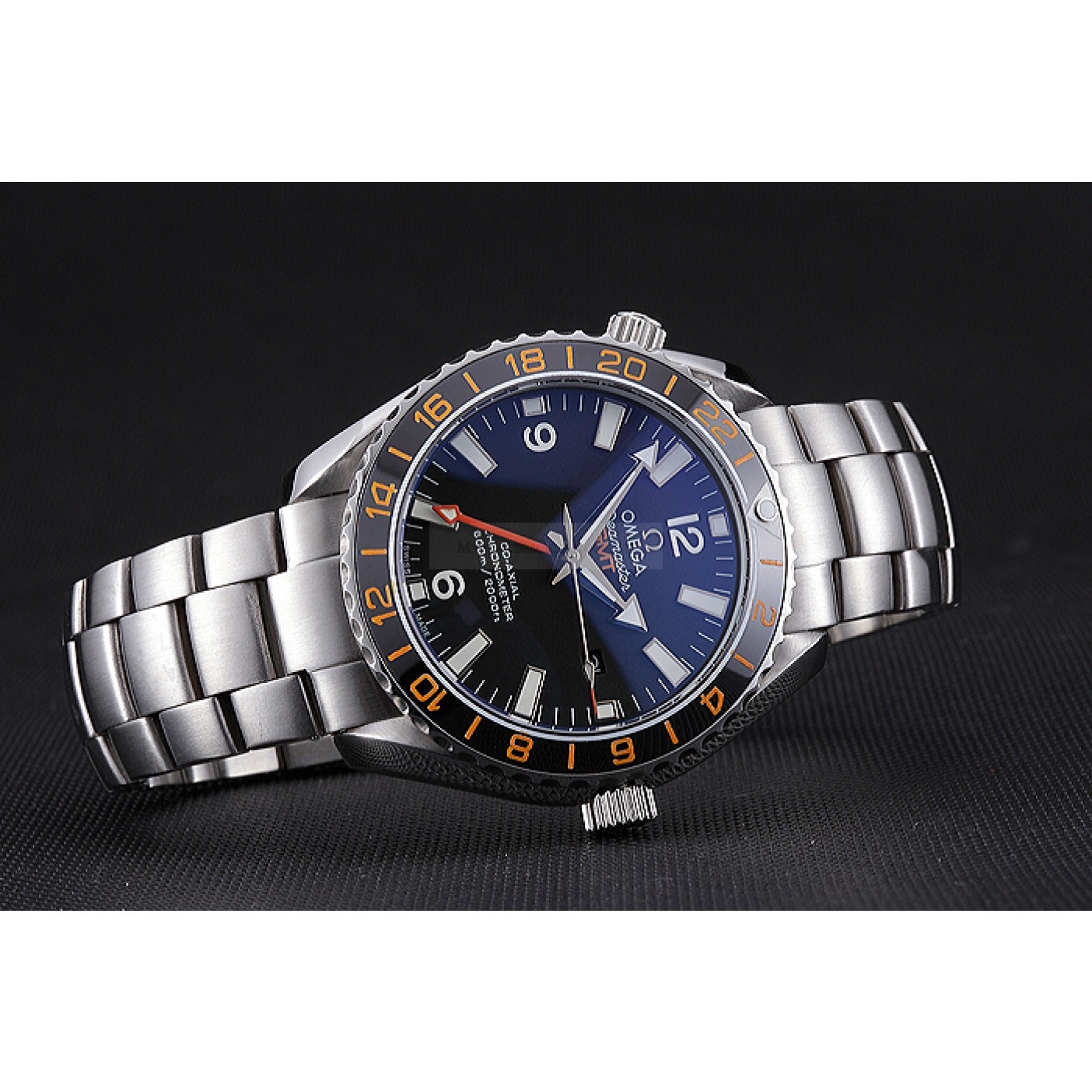 Omega Seamaster 622037 - Automatic - Black Dial - Stainless Steel - Replica Watch