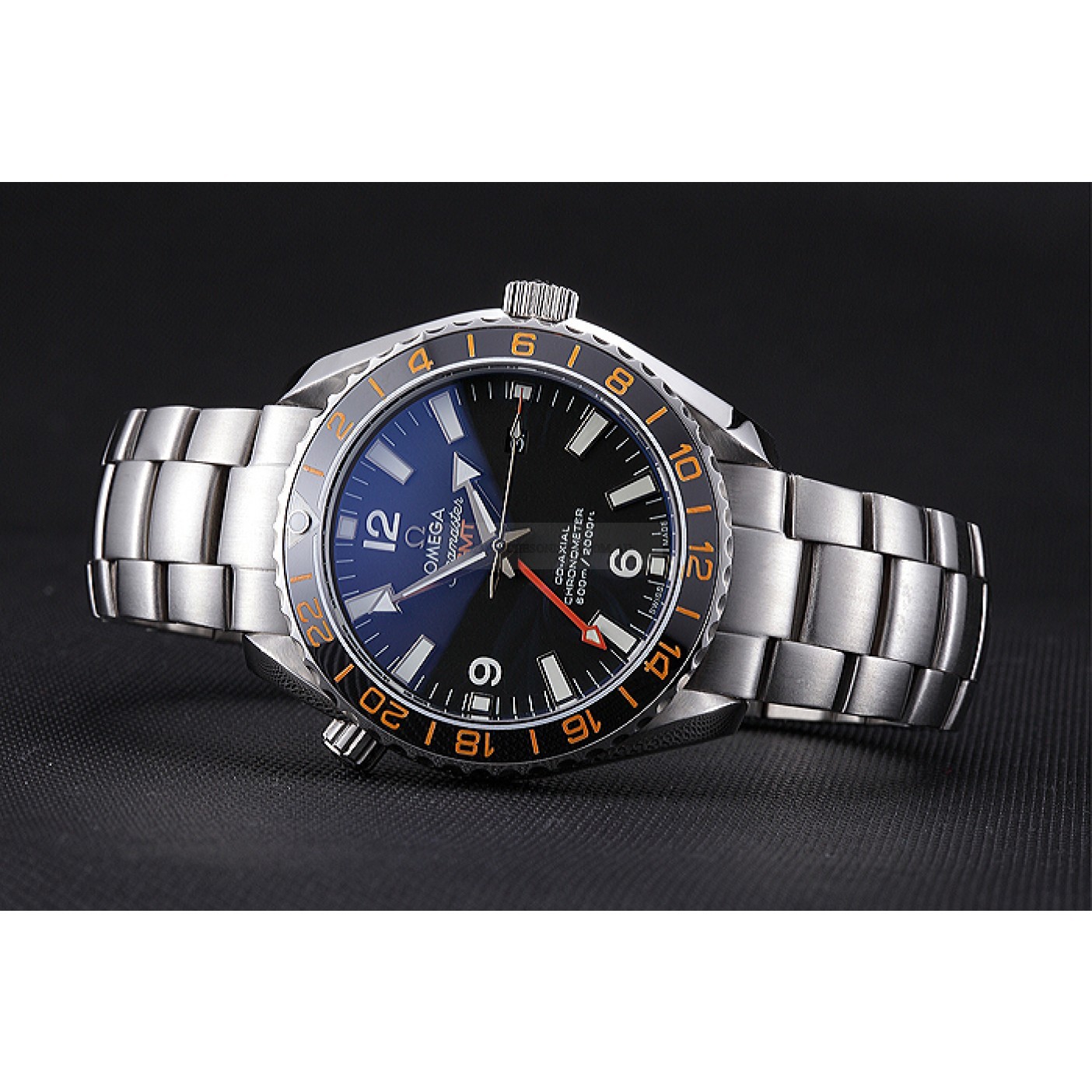 Omega Seamaster 622037 - Automatic - Black Dial - Stainless Steel - Replica Watch