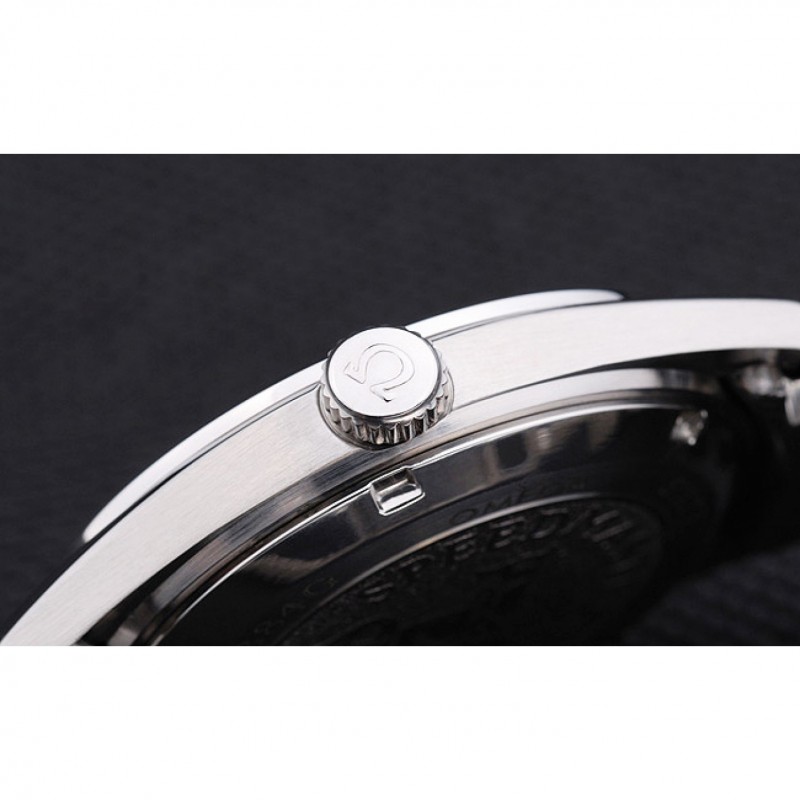 Omega Seamaster Quartz Replica Watch, Silver Dial, Stainless Steel Case, Automatic Movement OM15