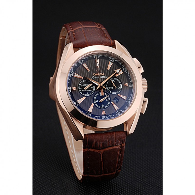 Omega Seamaster 622531 | Automatic | 18k Rose-Gold Plated | Chronograph Watch | Replica Watch