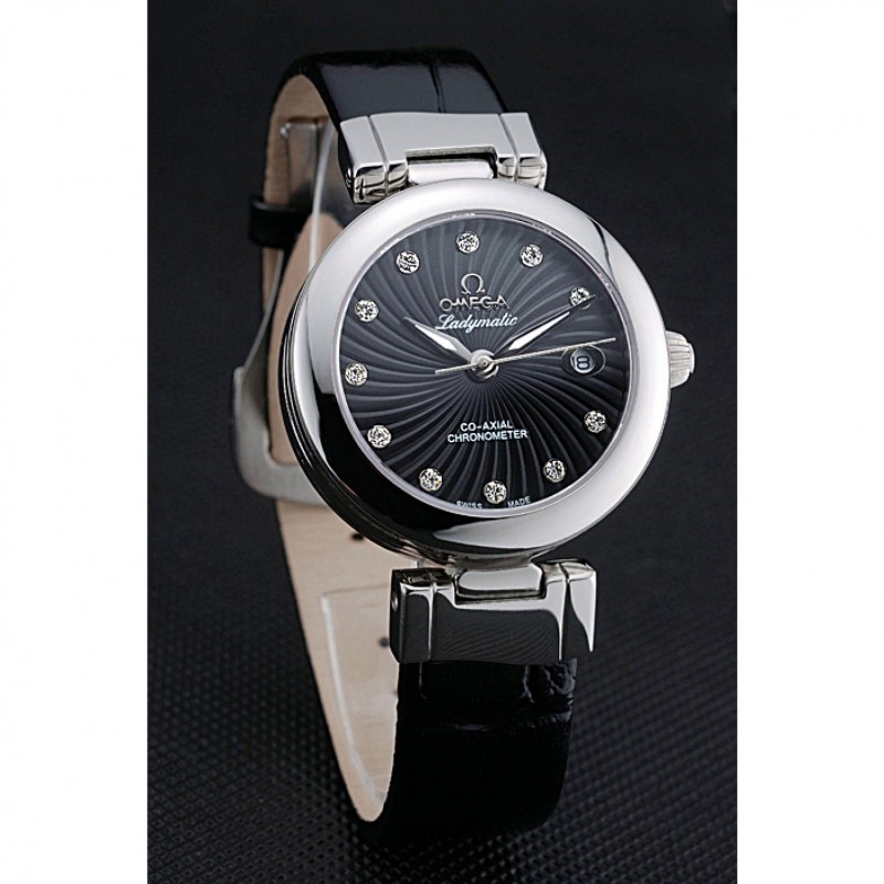622458 - Omega Ladymatic Deville Replica Watch - Automatic - Black Dial