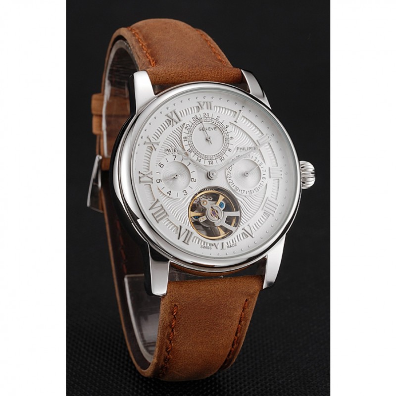 Patek Philippe Grand Complications 1453817 Automatic Silver Dial Men's Replica Watch